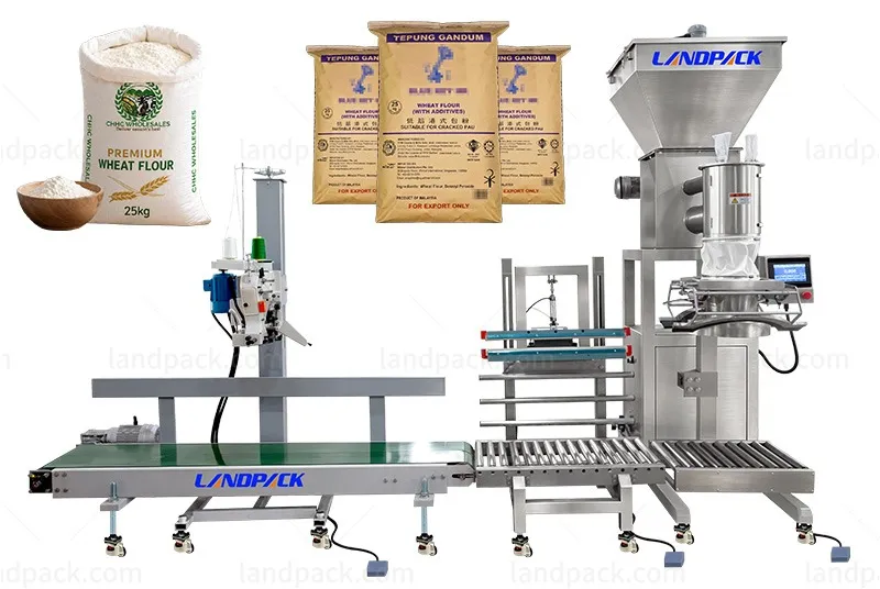 Automatic 10-25kg Big Bag Powder Weighing Filling Sealing Machine