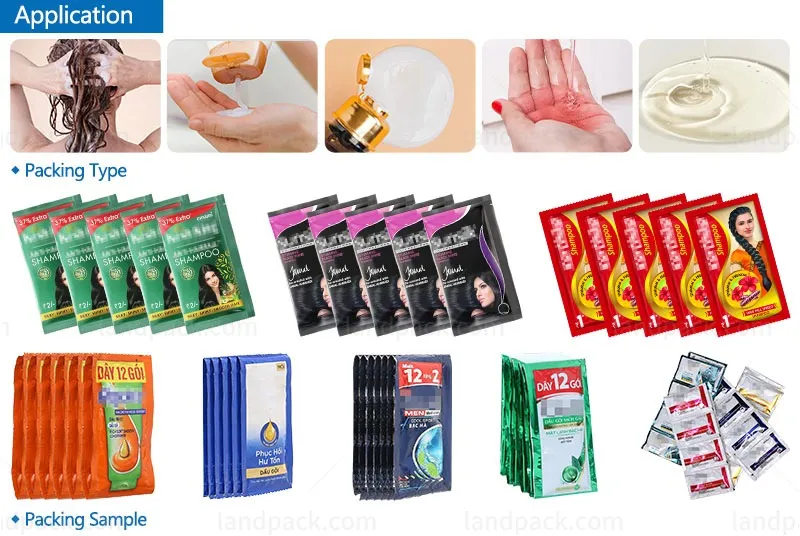 shampoo sachet filling machine shampoo sachet filling machine