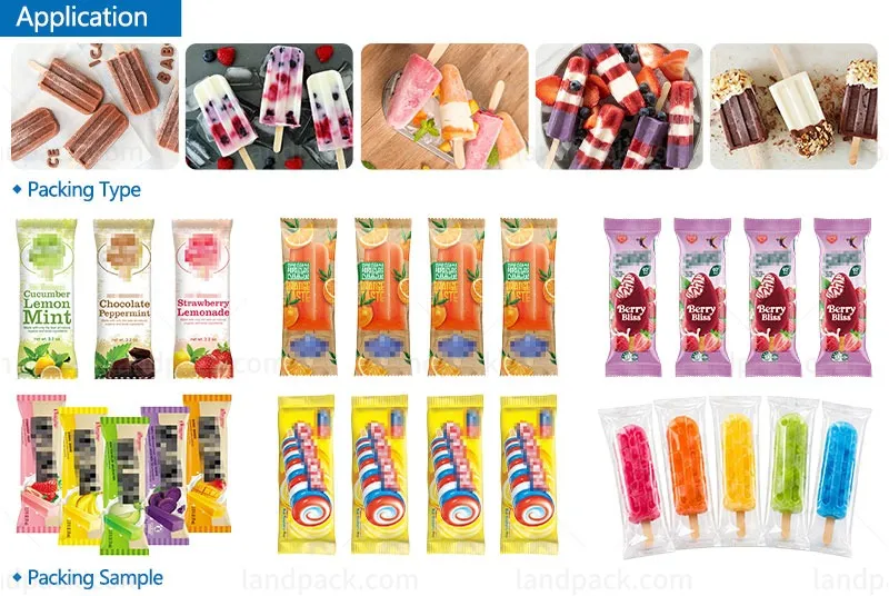 popsicle wrapping machine popsicle wrapping machine