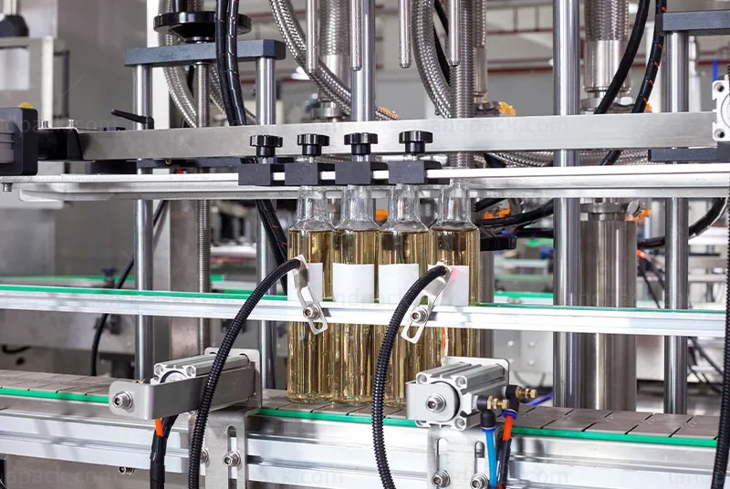 oil bottle filling machine