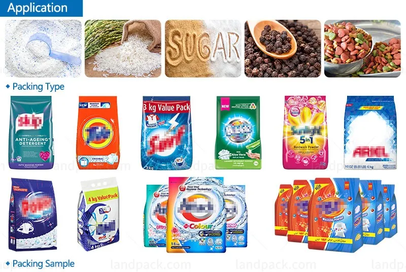 washing powder packing machine washing powder packing machine