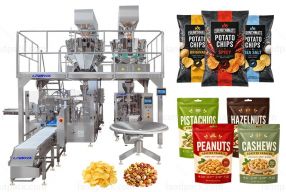 Rotary 8-Station Pouch Packaging Machine & Vffs Vertical Packaging Machine Shared Platform