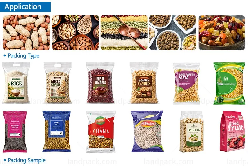 food grains packing machine food grains packing machine