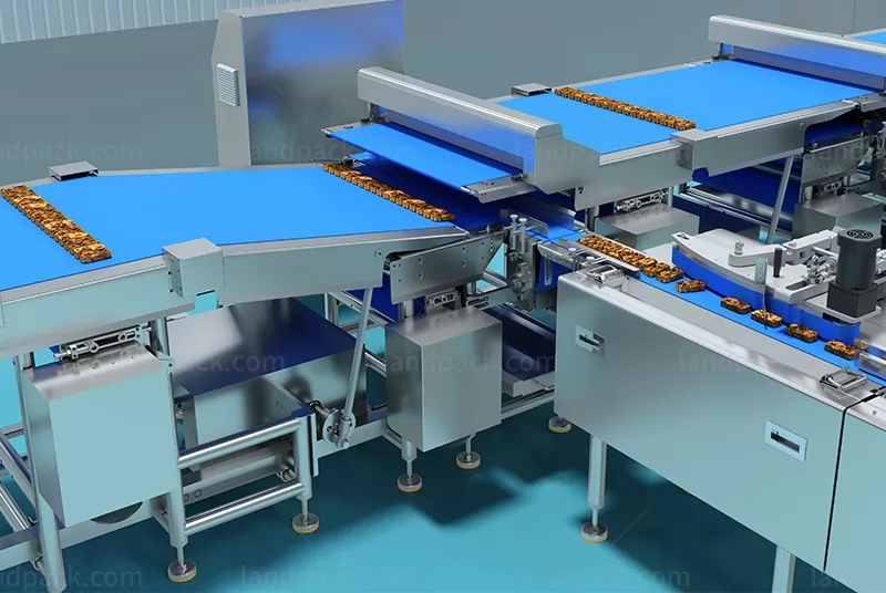 high speed flow wrapping line