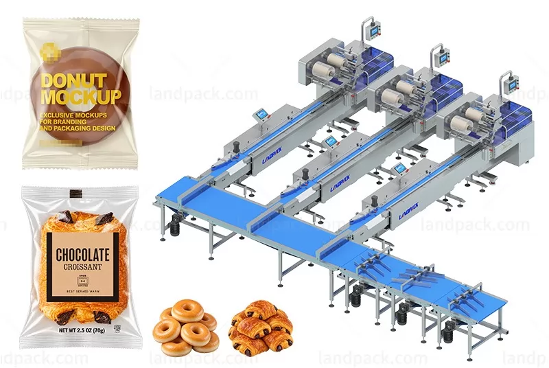 donut packaging line donut packaging line