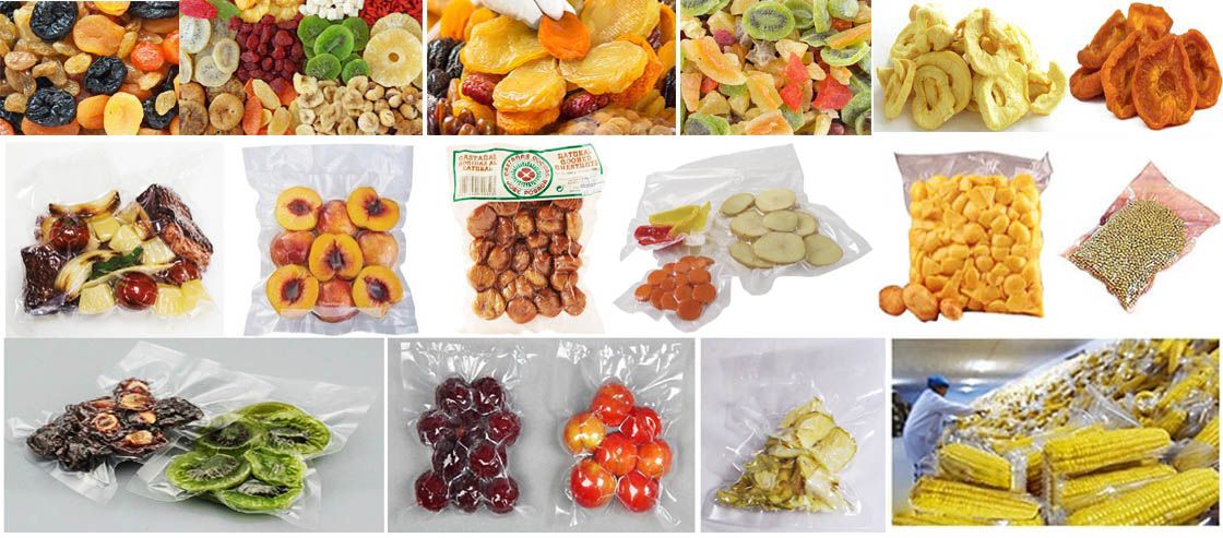 Vacuum Rotary Pre-made Dry Fruit Pouch Packaging Machine