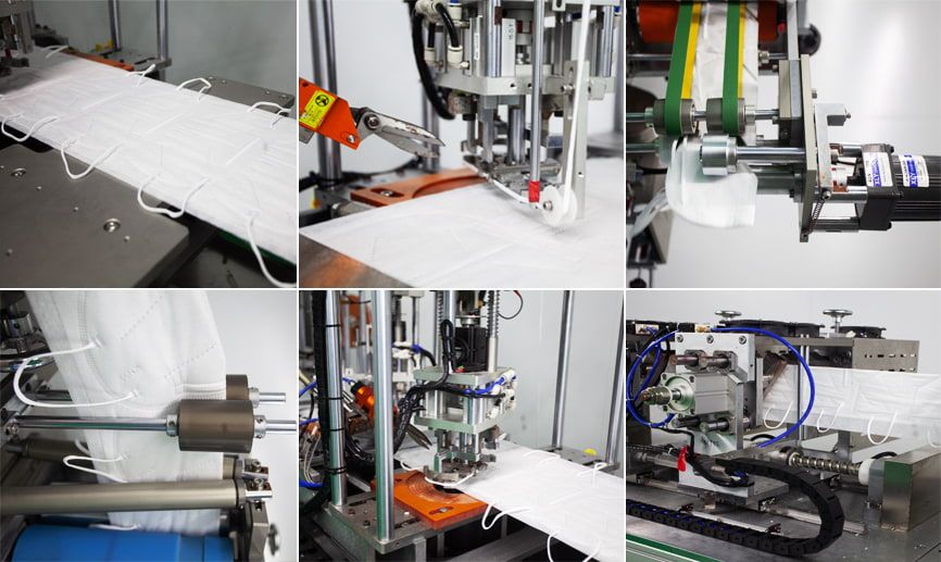 Full Automatic N 95/ KN 95 Masк Production Line