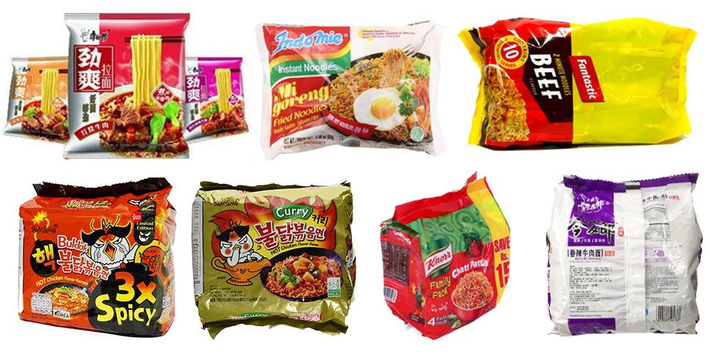 Multiple Instant Noodle Stacking Packaging Machine