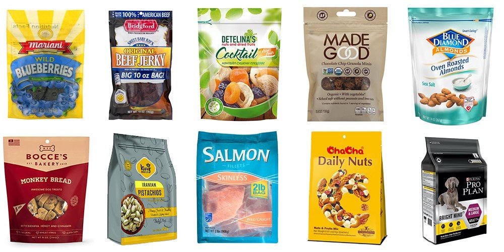 snacks pouch packing machine