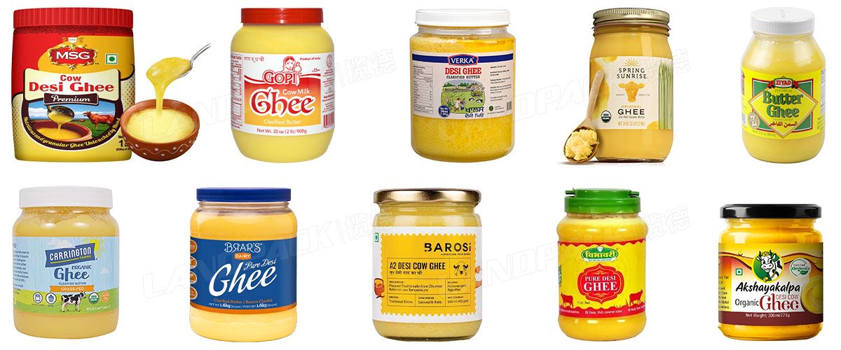 ghee jar filling machine