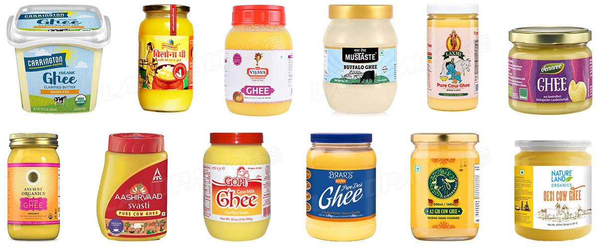 ghee jar filling machine