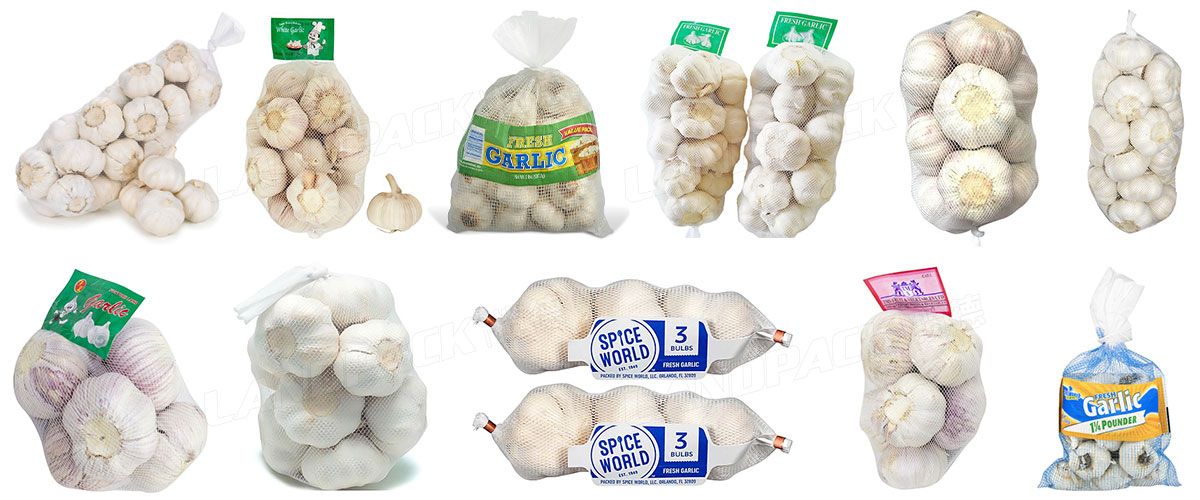 garlic net packing machine