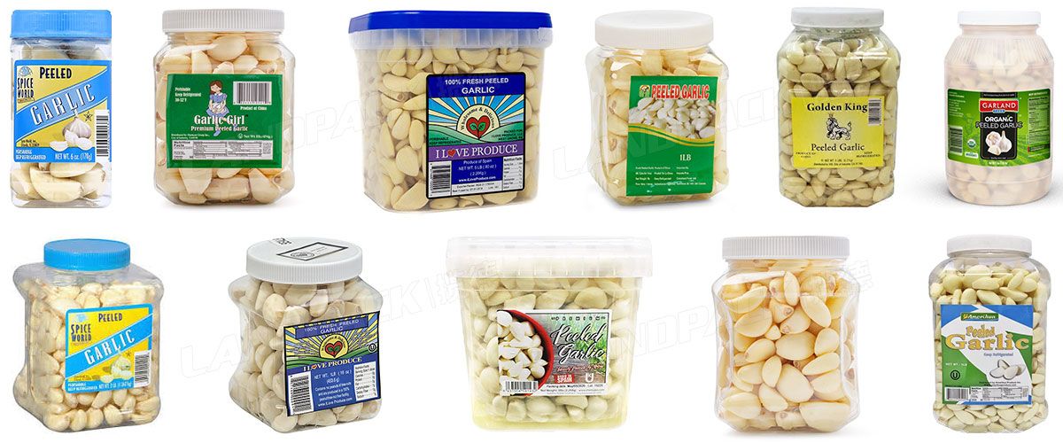 High Speed Automatic Granule Garlic Bottle Jar Filling Machine