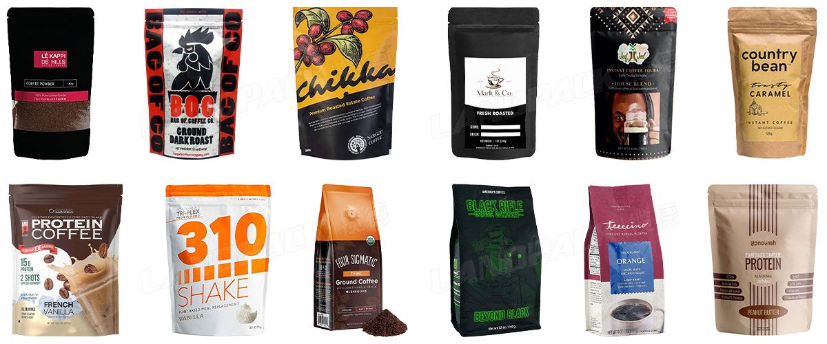 Automatic Coffee Powder Rotary Packing Machine Premade Pouch Doypack Packaging Machine