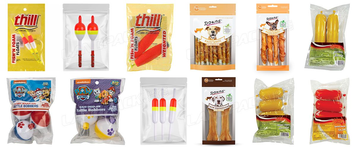 Horizontal Fishing Float Premade Bag Pouch Doypack Filling Packaging Machine