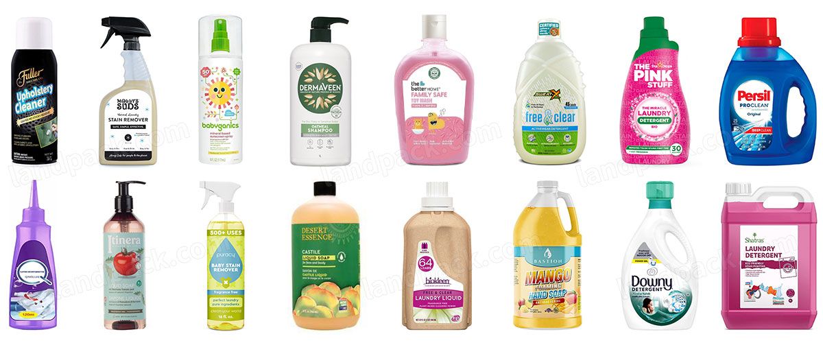 Automatic Foaming Liquid Detergent Soap Bottle Filling Machine