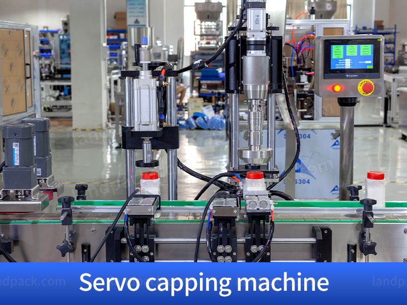 Automatic Baby Talcum Powder Bottle Weighing Filling Capping Machine Line