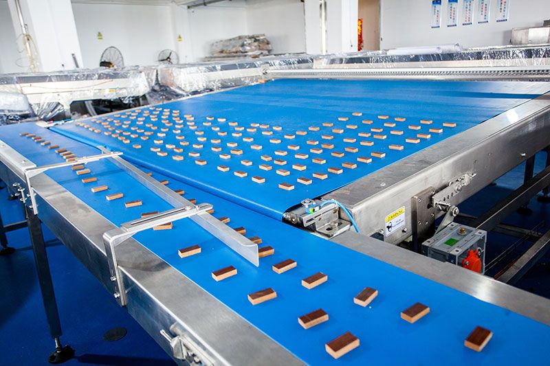 High Speed Chocolate Bar 1 2 Horizontal Flow Feeding Packing Machine Line