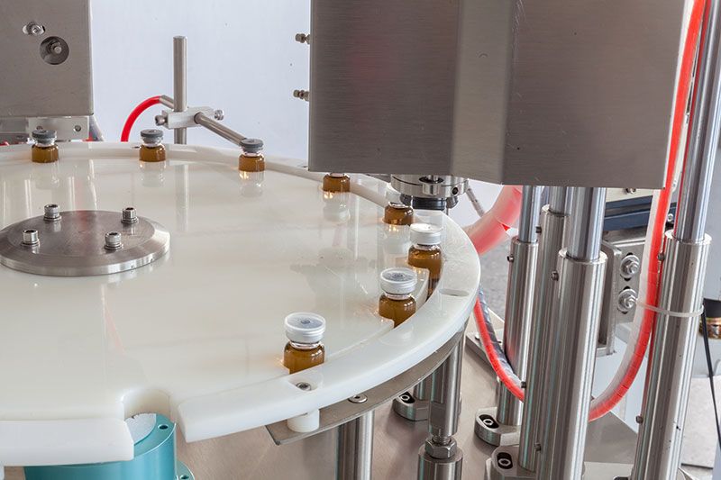 vial stoppering machine