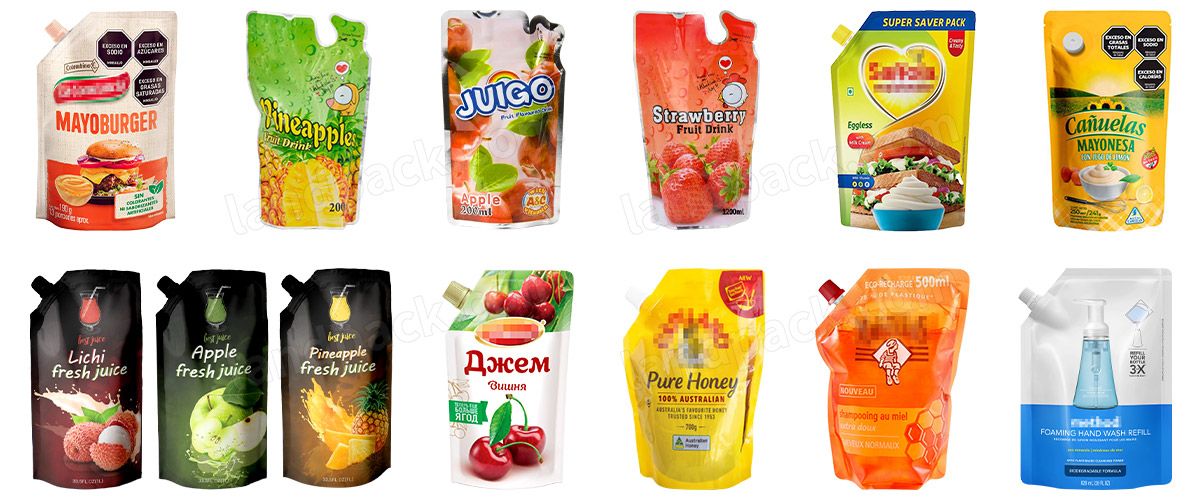 automatic spout pouch filling machine