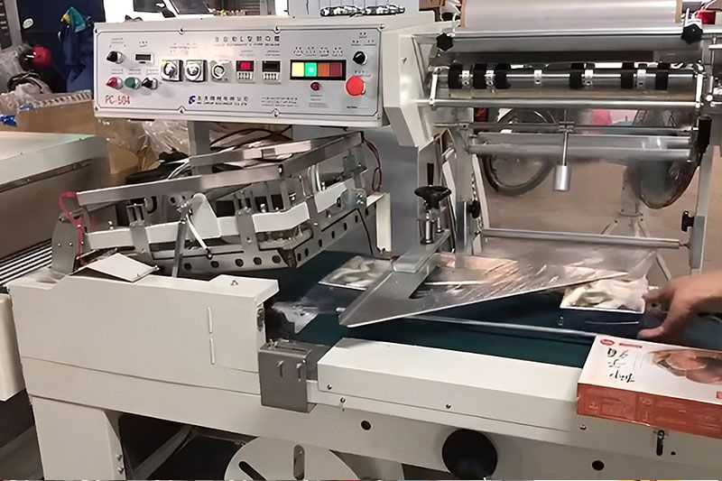 Professional Case Packing System With Heat Shrink Machine
