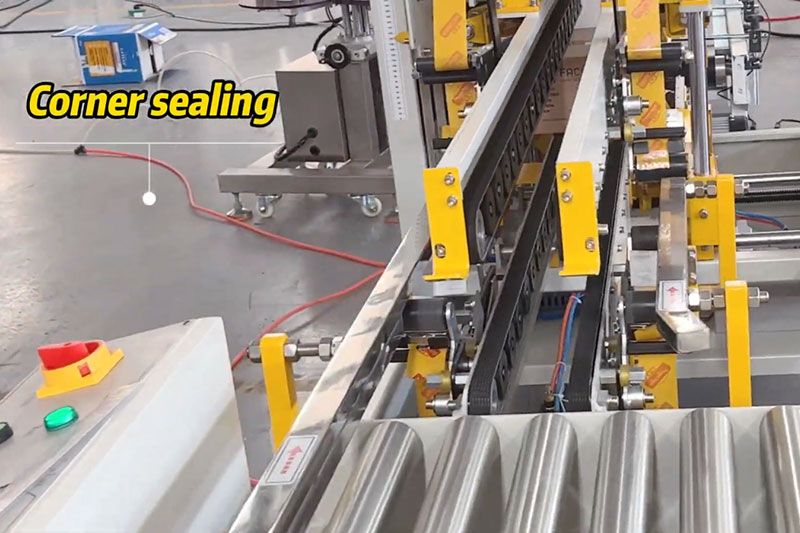 Automatic Carton Erector, Sealer, Labeling