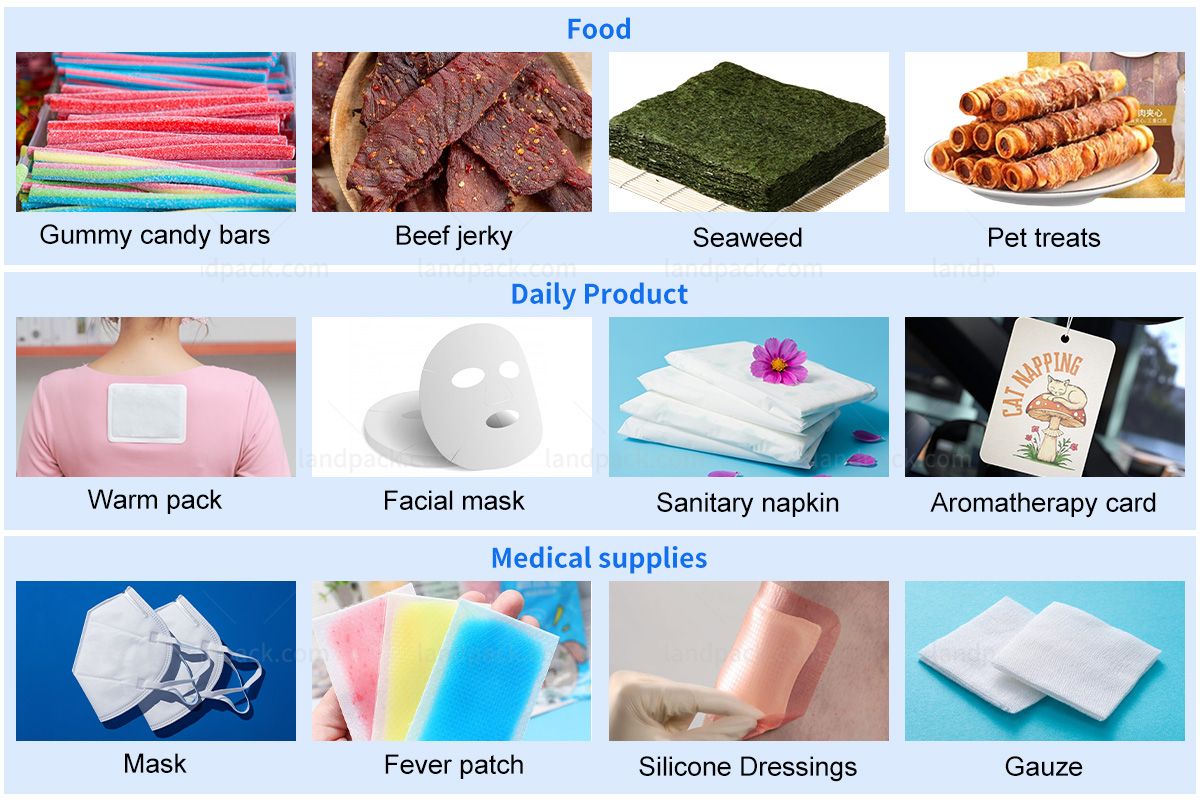 Four-Side Sealing Packing Machine  | Face Mask Medicine Patch Flow Packing Machine