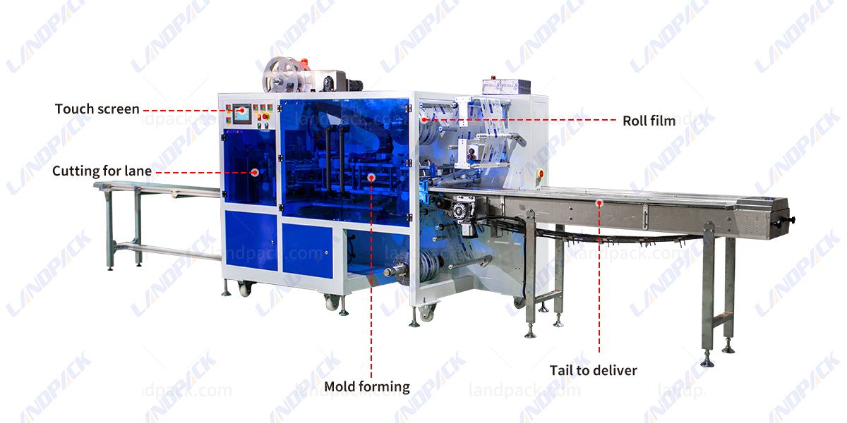 4 side sealing packing machine