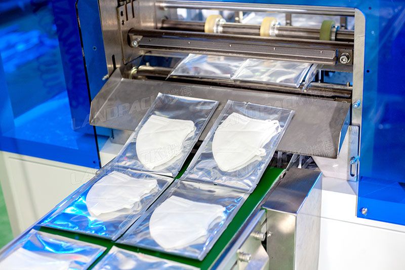 horizontal flow wrap machine