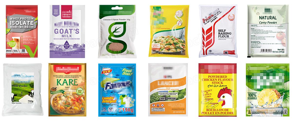 4 side seal pouch machine