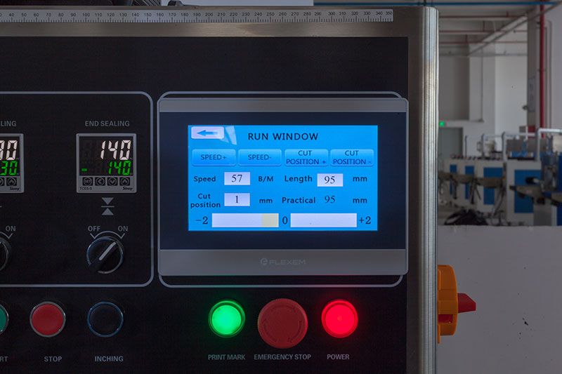 Automatic Biscuit Packing Machine Bakery Packing Machine