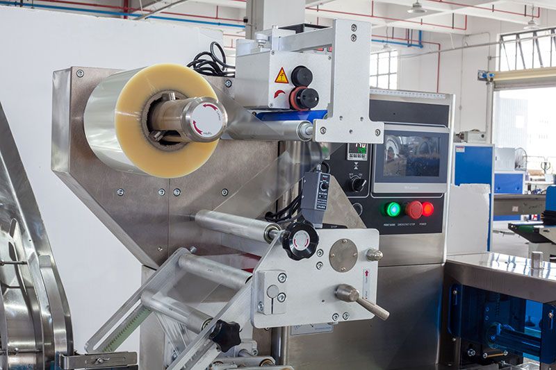 Automatic Biscuit Packing Machine Bakery Packing Machine