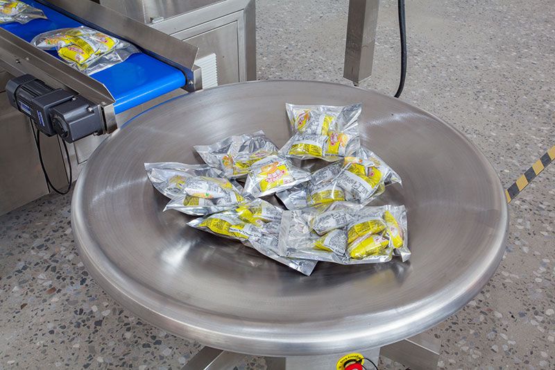 Output Collecting Turntable