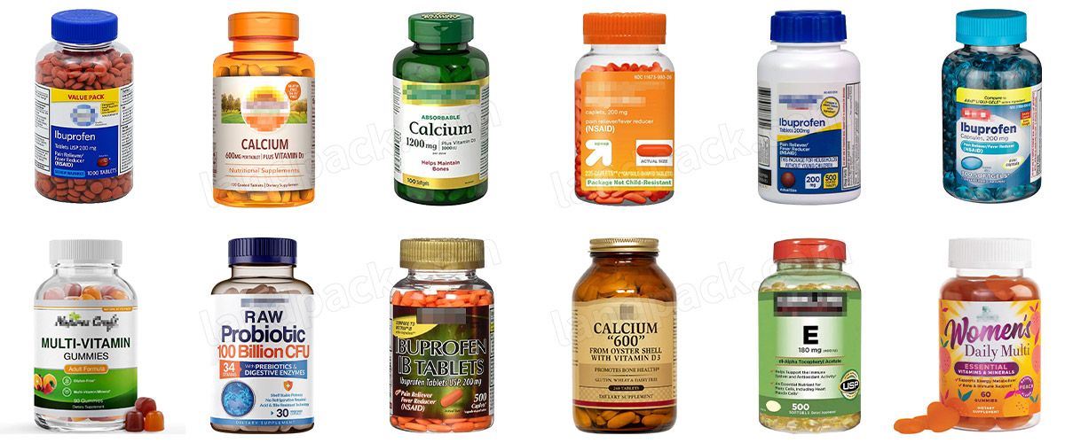 pharmaceutical bottle packaging line
