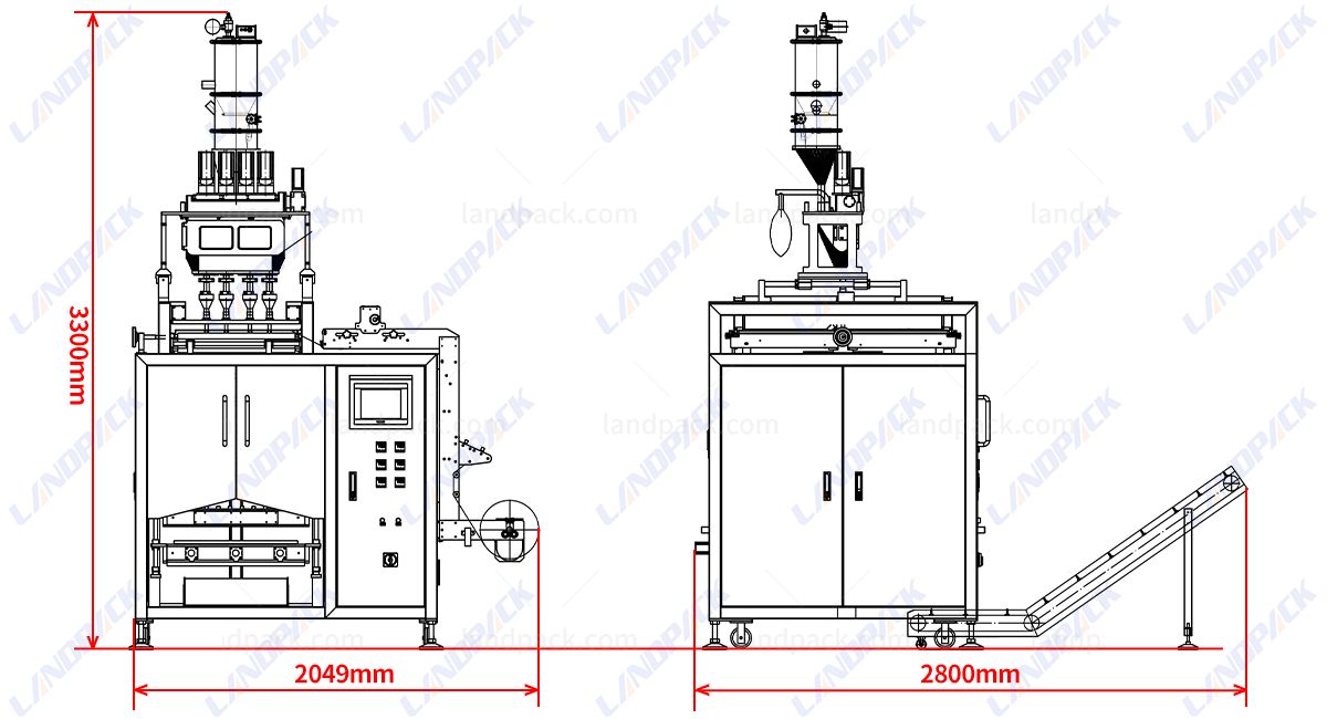 powder sachet packaging machine