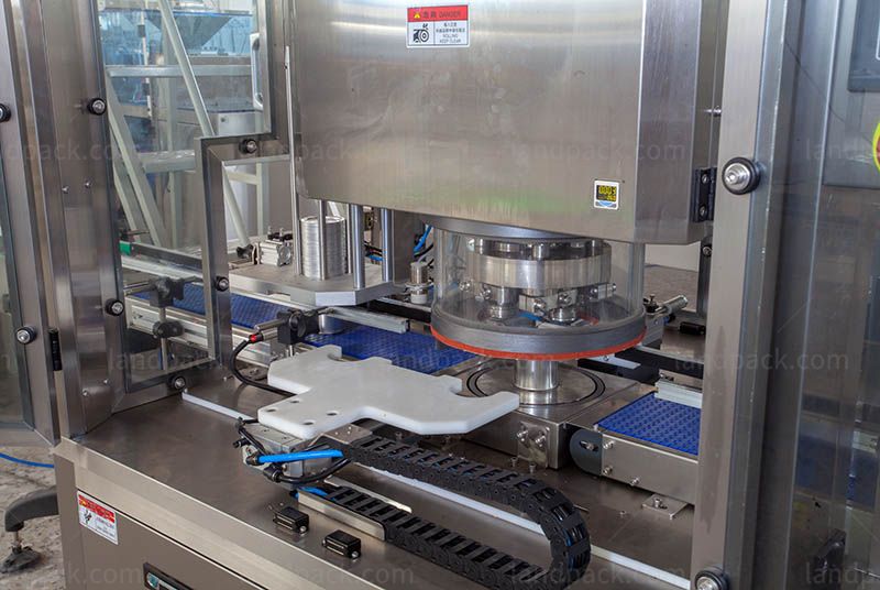 Automatic Mixed Gummies Can Tin Filling Sealing and Labeling Machine