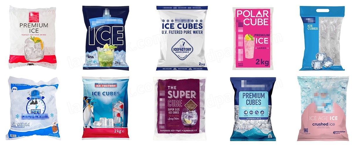 Fully Automatic 1-5kg Ice Cube Vertical Vffs Packaging Machine Fully Automatic 1-5kg Ice Cube Vertical Vffs Packaging Machine