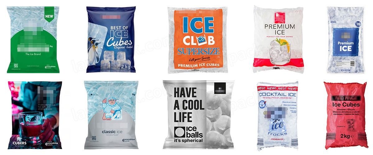 Automatic Ice Tube Packaging Packing Machine for 1-5-8kg Ice Tube Automatic Ice Tube Packaging Packing Machine for 1-5-8kg Ice Tube