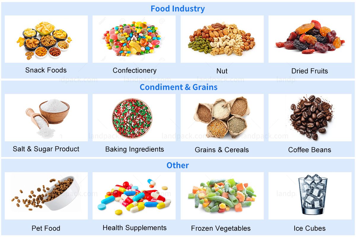 Inclined Type Vertical Form Fill Seal Machine For Ice Cube Frozen Vegetables and Food Inclined Type Vertical Form Fill Seal Machine For Ice Cube Frozen Vegetables and Food