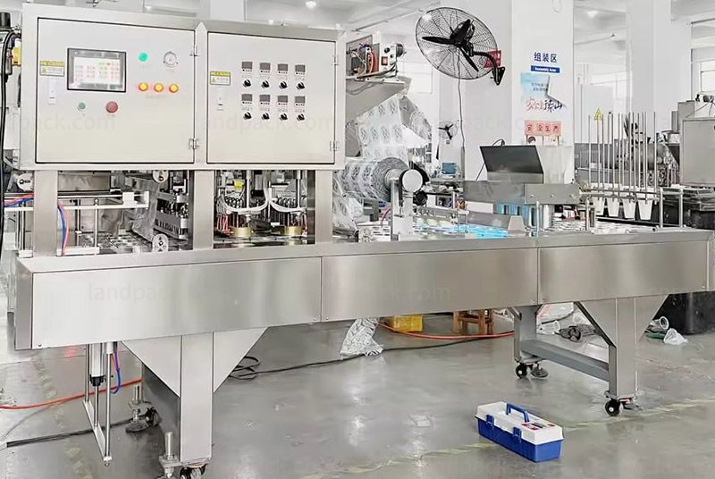 Fully Automatic Ice Cube Cup Filling Sealing Machine