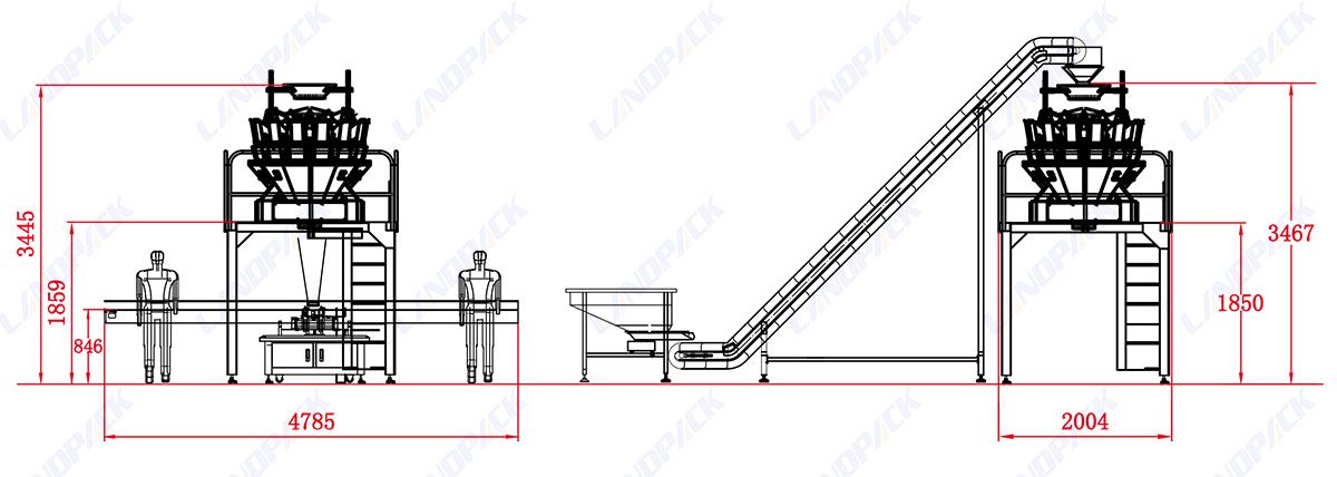 fastener packing machine fastener packing machine