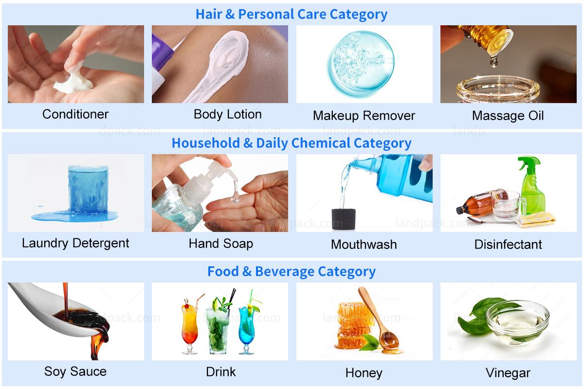 automatic shampoo filling machine