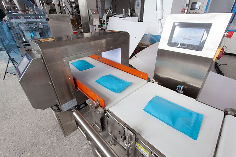 Weighing Metal Detector