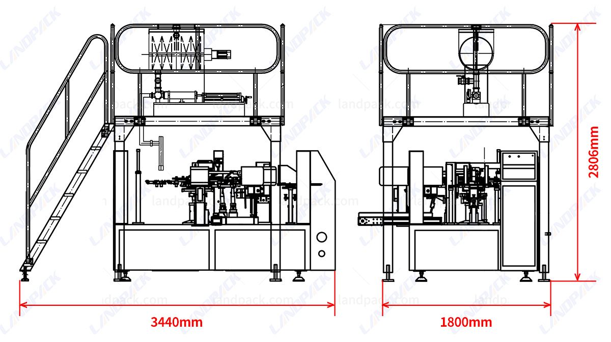 automatic rotary pouch packing machine automatic rotary pouch packing machine