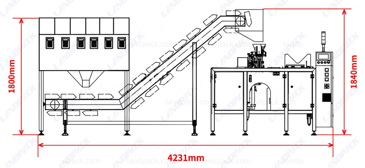 Nut Mini Doypack Packing Machine | Mixed Cashew Packing Machine With Measure Nut Mini Doypack Packing Machine | Mixed Cashew Packing Machine With Measure