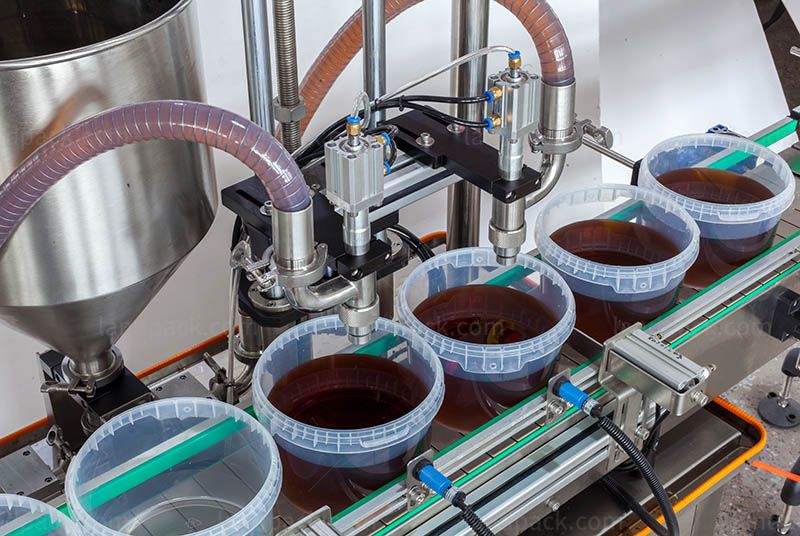 Liquid Filling Machine | Syrup Filling and Sealing Machine With Labeling Machine