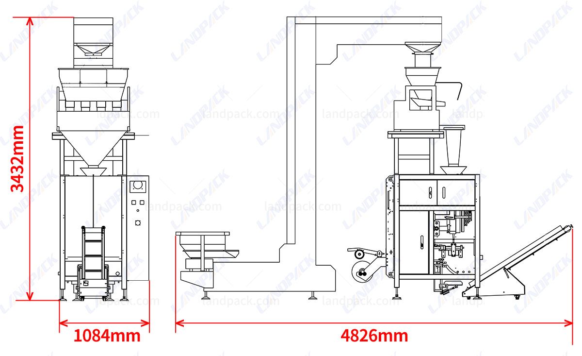 Detergent Powder Packing Machine | Automatic Veritcal Packing Machine Detergent Powder Packing Machine | Automatic Veritcal Packing Machine
