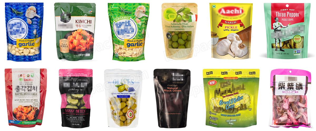 Pickles Achar Packing Machine | Automatic Premade Zipper Pouch Packaging Machine