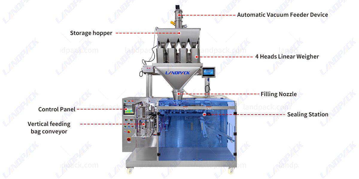 grain packing machine grain packing machine