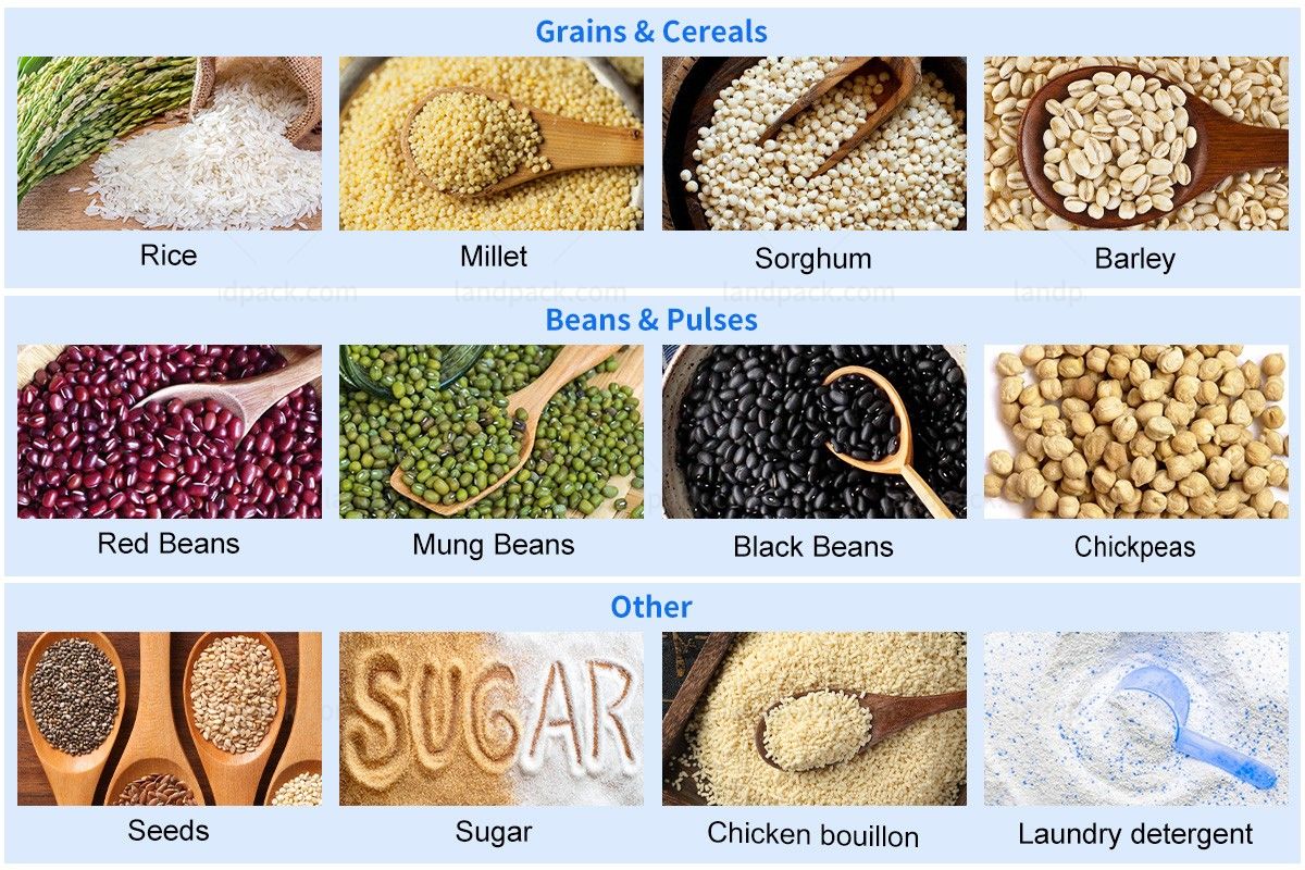 automatic rice packing machine automatic rice packing machine